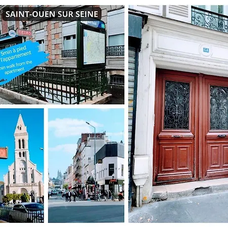 Cosy Case Proche Paris Montmartre Saint-Ouen  Exterior photo